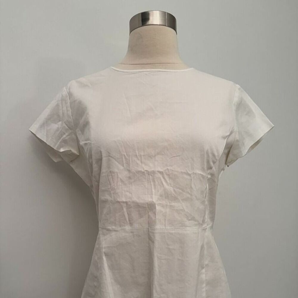 Theory Carrian Peplum Top, Size S
